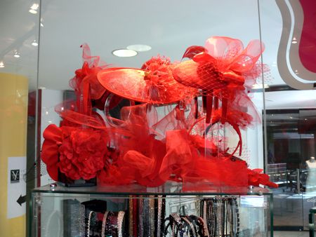 Fascinators Red at Hefter Collection